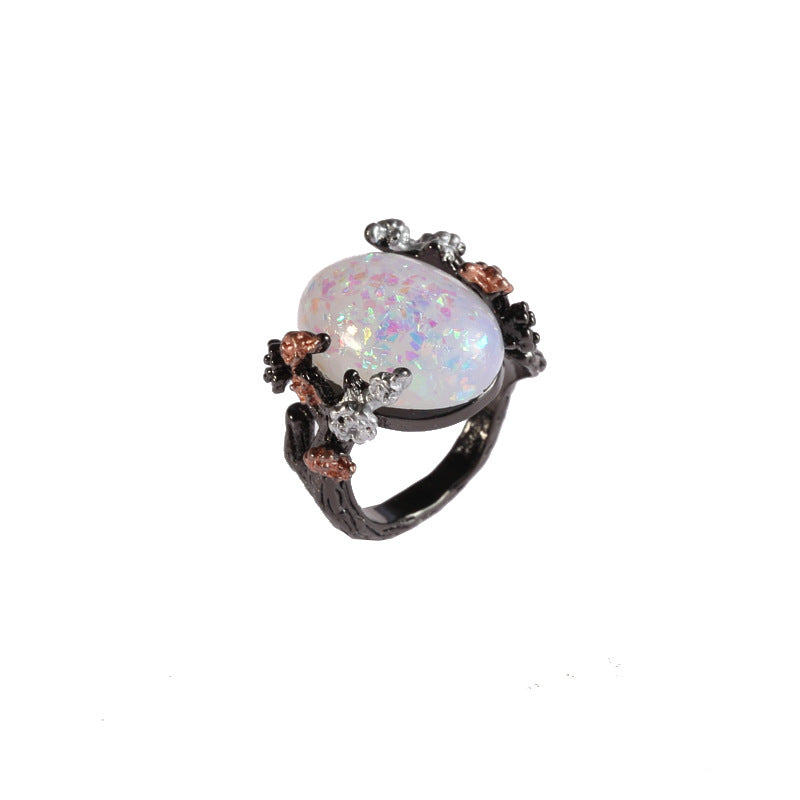 Vintage Plum Blossom Ring