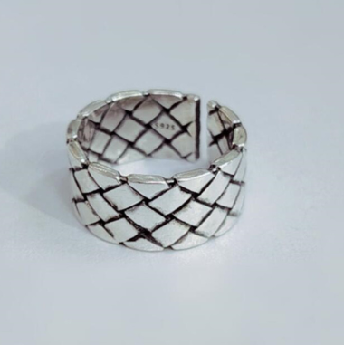 Vintage Woven Cross Ring