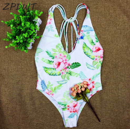 One-Piece Backless Sexy Swimwear