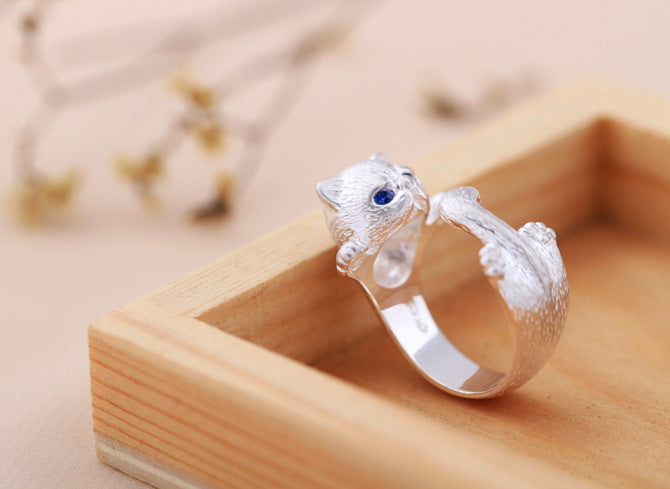 Vintage Cat Ring