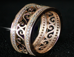 8mm Vintage Women's Ring